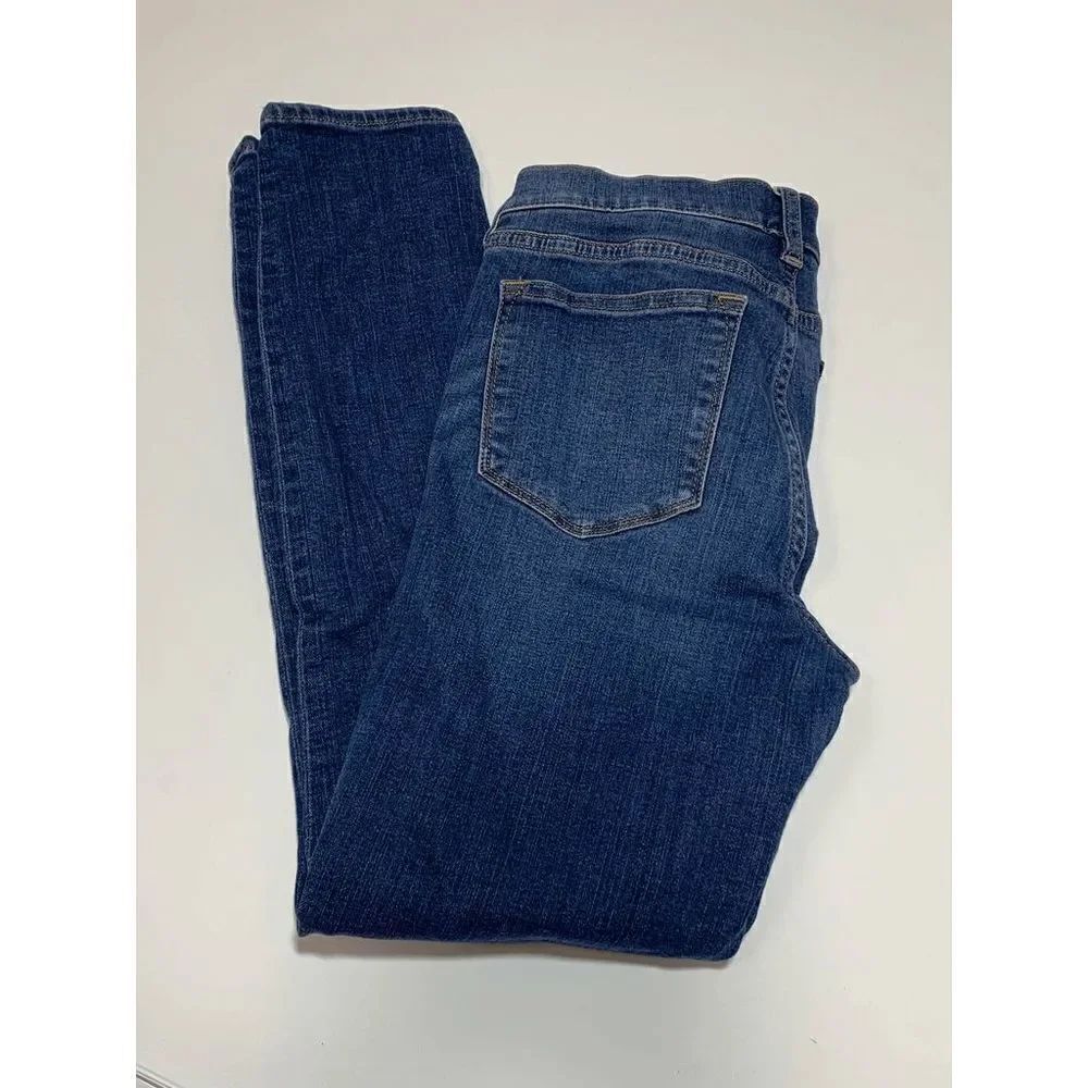 J. Crew Women’s Stretch Skinny Jeans Denim Medium Wash Blue Size 28X28